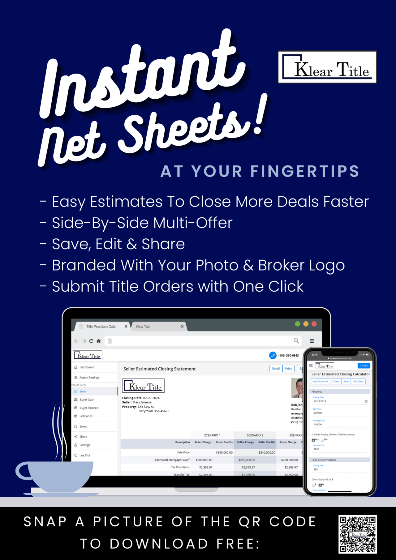 Net Sheet Lansing, East Lansing, Mason, MI Klear Title